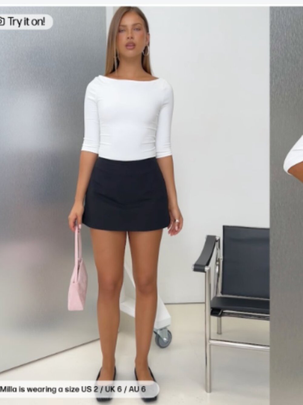 Princess Polly Gigi Skort Black